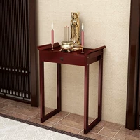 Стол снабжения Shentai Buddha Taichung в стиле современной минималистской минималистской древесины богатство богатство бог дедушка Буддизм поклоняется домашним столу гостиной