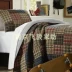 Elegant Life cotton cao cấp của Mỹ nhuộm sợi AB phiên bản thêu thêu khăn trải giường mỏng thời trang Anh Trải giường