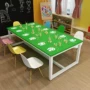Bàn học sinh học đoàn sinh viên 1,2 mét vẽ tranh tiểu học bàn nghệ thuật bàn nhỏ bàn nâng cao nội thất phòng ngủ - Nội thất giảng dạy tại trường ban hoc
