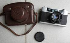 Камера 海鸥205旁轴胶卷机械相机带牛皮套 #1