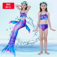 Áo tắm cho trẻ em Người phụ nữ Cá Nàng tiên cá Váy Trang phục Đuôi cá Bikini Baby Big Kids New Performance Màu sắc trẻ em - Đồ bơi trẻ em