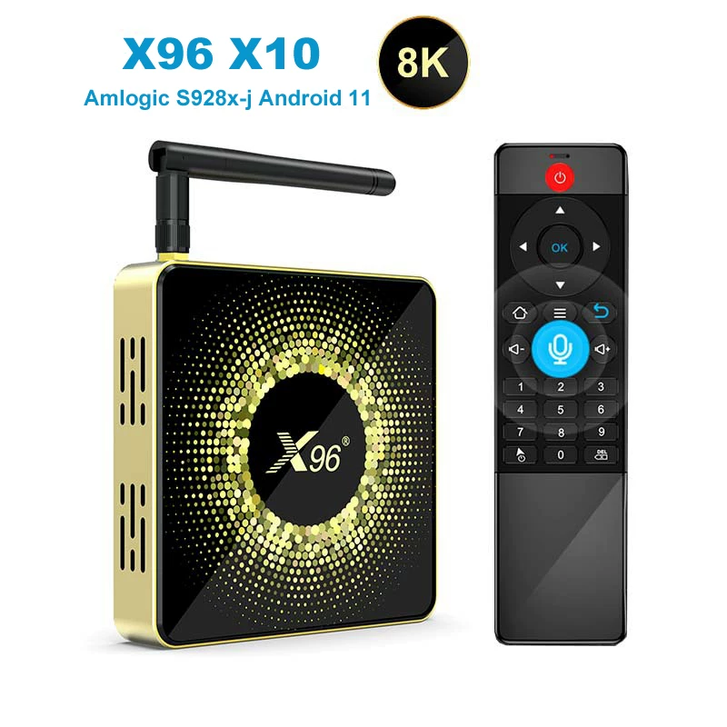 X96X10 HD плеер ТВ-бокс сетевой плеер Amlogic S928X-J бокс ТВ-бокс 8K