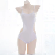 [撩 汉 sản xuất] dây kéo chết thư viện nước sling đồ bơi cô gái Nhật Bản áo tắm một mảnh có dây kéo - Bộ đồ bơi One Piece