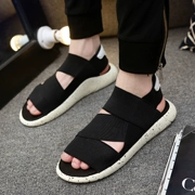 Giày nam mùa hè 2019 Giày thanh niên Hàn Quốc những người yêu thích dép mùa hè Giày đi biển cho nam - Sandal