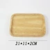 Khay gỗ khay gỗ hình chữ nhật Nhật Bản nhà sáng tạo khay gỗ khay trà - Tấm Tấm