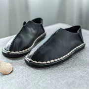 Trung quốc Tang phù hợp với Hanfu Trung Quốc phong cách của nam giới thanh niên zen giày trang phục dân tộc retro lười biếng bộ giày chân giày