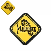 MAGFORCE Magheres MacGyver PVC Velcro Chương Armband Morale Chiến thuật Ba lô Sticker-logo