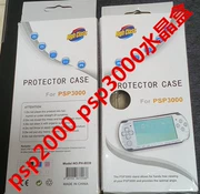 Hộp pha lê PSP PSP2000 3000 vỏ pha lê PSP bảo vệ máy chủ trong suốt Vỏ bảo vệ PSP - PSP kết hợp