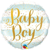 Imported 18 -inch baby boy aluminum film balloon