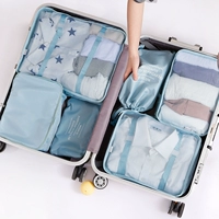 Сумка для хранения для путешествий, чемодан, одежда, тара, обувь, нижнее белье, портативная сумка-органайзер, комплект