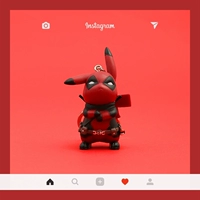 Красный [размер куклы составляет около 6,5*3,5]