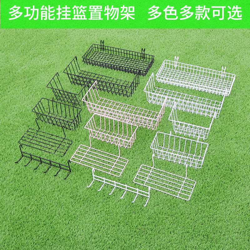 Ins lưới treo giỏ giá đựng đồ pallet nhỏ ban công siêu thị lưới sắt lớn kệ móc giỏ đựng đồ đựng đồ kệ để chậu cảnh trong nhà kệ gỗ trồng sen đá