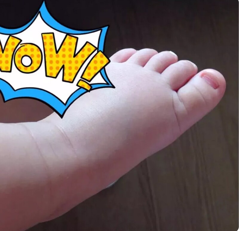 一不小心就暴露了胖胖的小脚丫,还怎么做女神?