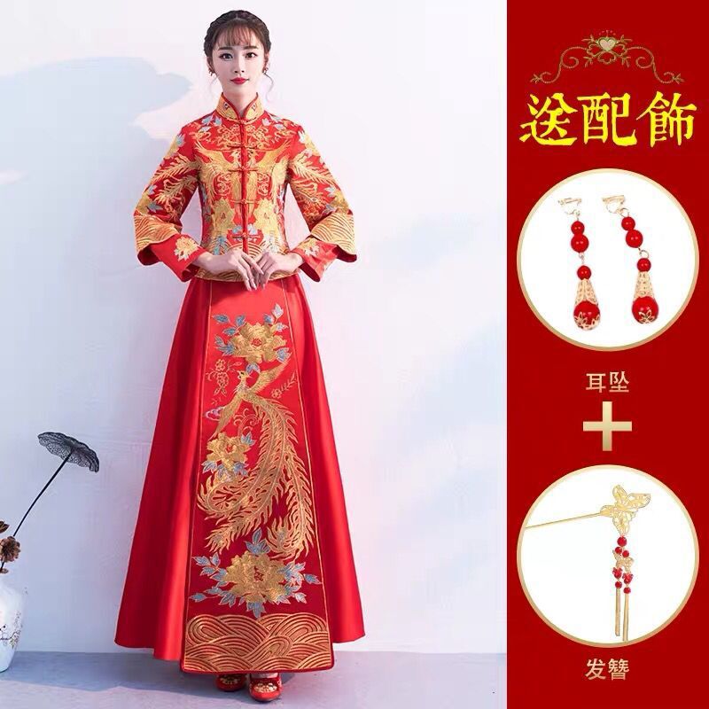  Chinese hairpin, earrings, simple and elegant design, long sleeve+XXXXL  