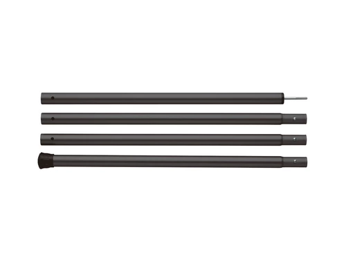 [Домашнее место] Snowpeak Xuefeng Black Sky Camp Pillar Skinar Scrine Ring 2,4 метра (TP-002bk)