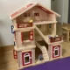Nhà búp bê xuất khẩu đồ chơi nhà chơi bé trai và bé gái biệt thự sang trọng nhà búp bê lâu đài bằng gỗ tự làm ngôi nhà lớn búp bê búp bê búp bê