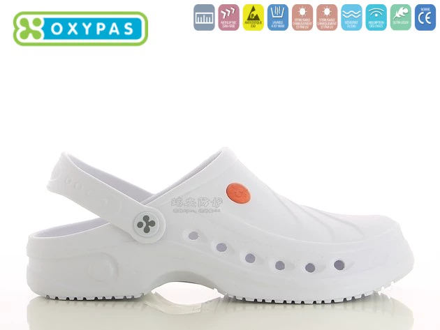 Giày y tá OXYPAS nhập khẩu, giày bác sĩ, giày lỗ, sandal mùa hè, dép đi trong nhà, giày SONIC chống tĩnh điện 