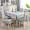 chủ trì bàn trải vải bọc phù hợp với tay áo bàn hình chữ nhật ghế vải pad thiết lập ghế gia đình tấm vải liệm - Khăn trải bàn