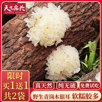 Wild Tremella Dry Goods Снежные -Зерее белое гриб.