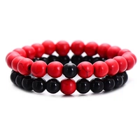 red black