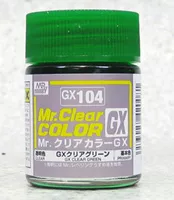 Постоянный округ Shi County Super Transparent Color Oil на основе масла краска GX104 Прозрачный зеленый 18 мл
