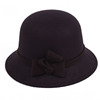 黑色菱形盆帽