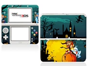 Pacers NEW 3DS bảng điều khiển trò chơi cơ thể sticker dán trang trí bảo vệ phim đầy màu sắc lá Halloween - DS / 3DS kết hợp