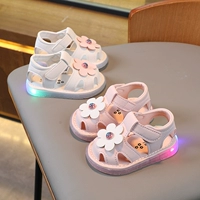 Обувь для девочек, детские летние сандалии для раннего возраста для принцессы, 0-1 лет, мягкая подошва, в западном стиле
