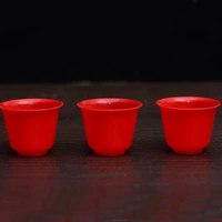 Буддийская поставляется красная чашка для чашки благословения пластиковая красная чашка гонги чашка бог бог чашка для предков