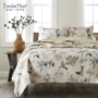 Chim và hoa tập hợp các yếu tố của Quilt bông ba mảnh điều trải giường không quân Mỹ là mát mẻ trong tấm bông miễn phí vận chuyển trong mùa hè - Trải giường bộ ga giường đẹp