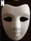 Одиночная модель бумажной маски V