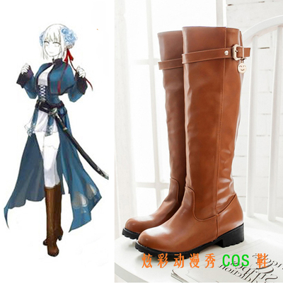 taobao agent Footwear, high boots, cosplay