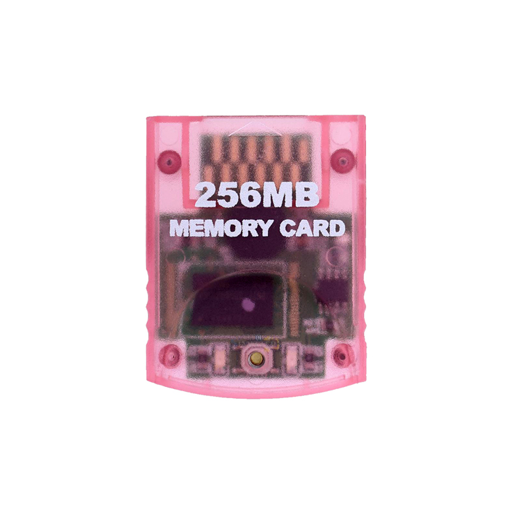 Transparent Red 256MBWII memory card GC Memory card GameCubeGC game Memory card , NGC memory card