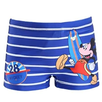 Trai bơi quần short dễ thương Mickey phim hoạt hình bé thoải mái bong bóng suối nước nóng tắm phù hợp với trẻ sơ sinh trẻ em boxer thân đồ bơi liền thân
