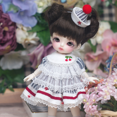 taobao agent BJD baby clothes sailor clothing 1/8 point BJD size Lati clothes SD doll foreign service AMORS new cherry