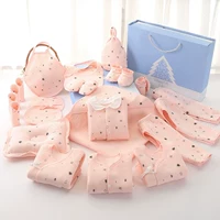 Bộ quần áo trẻ sơ sinh cotton Bộ quà tặng 0-3 tháng 6 mùa thu và mùa đông quà tặng cho trẻ sơ sinh bộ quà tặng cho bé sơ sinh