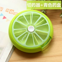 Рукоятка для наркотиков+голубая зеленая коробка таблеток