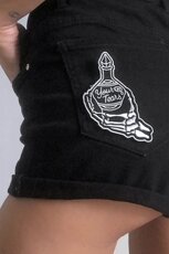 Липучка для пододеяльника 暗黑潮牌killstar tears哥特朋克摇滚眼泪药瓶diy刺绣贴片布贴