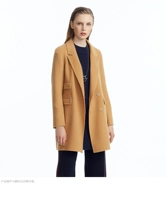 Bay mall rút tủ hai mặt nylon áo khoác nữ 2018 mới dài caramel màu ấm hai mặt áo áo khoác cardigan nam
