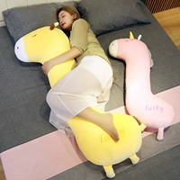 Милая плюшевая игрушка, кукла, подушка для сна, жираф, единорог