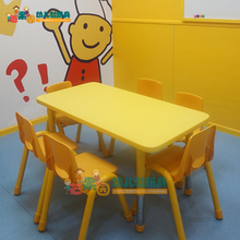 Столы и стулья для утреннего обучения могут подниматься и опускаться на шесть человек стол для детского сада маленький стол детская игрушка сенсорные учебные пособия