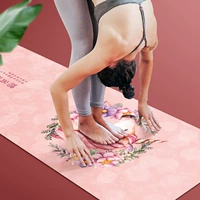 Нескользящий складной портативный тонкий ультратонкий коврик для йоги для йоги