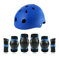 Шлем, синее защитное снаряжение, комплект