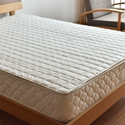 Nhật Bản phong cách đơn giản phong cách đơn giản thảm trắng giường ấm áp và chống ẩm nhẹ bông nệm chống trượt - Nệm