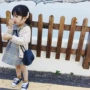 Leobaby trẻ em Hàn Quốc cô gái quần áo váy 2018 mới mùa xuân trẻ em kẻ sọc nữ ăn mặc N chân váy cho bé gái