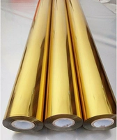 Золотая камер, переполненный материал, Электротичная алюминиевая пермеза бумага PU ткань кожа Профессиональная кожа M4 Jinjin Banner Weekly Weekly