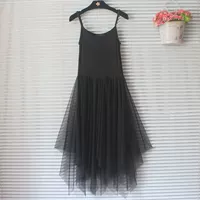 Весеннее летнее платье-комбинация, кружевное платье, жилет, длинная юбка, плиссированная юбка
