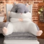 Hamster gối quilt dual-sử dụng đệm vành đai văn phòng eo ghế gối tựa lưng ba-trong-một điều hòa không khí chăn ghế lười phòng ngủ