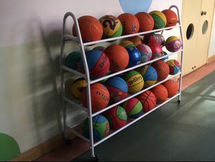 クリエイティブ鉄球ラックバスケットボールサッカー収納ラックディスプレイラックボール機器ディスプレイラックディスプレイ棚