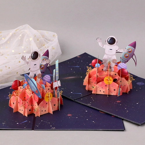 Брендовая открытка, трехмерные карточки, DIY, подарок на день рождения, 3D, делается под заказ